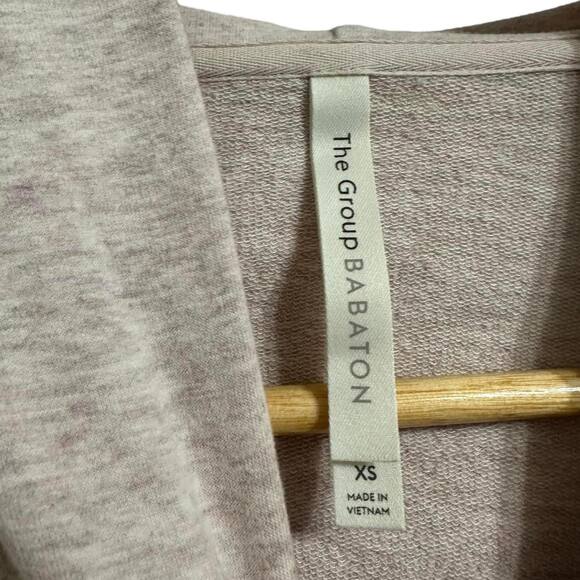 Aritzia The Group by Babaton Weekender Cinchable Pullover Cropped Hoodie Size XS - Picture 3 of 6